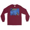 Dan’s 420 Morning Moon Logo Centered #1 Long Sleeve Shirt - Image 8