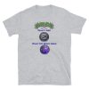 Dan's 420 What My Weed Sees #3 (Purple Letters) Short-Sleeve Unisex T-Shirt - Image 3
