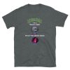 Dan's 420 What My Weed Sees W/ Pipe #4 (White Letters) Short-Sleeve Unisex T-Shirt - Image 3