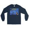 Dan’s 420 Morning Moon Logo Centered #2 "Wake And Bake" Long Sleeve Shirt - Image 3