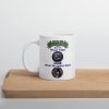 Dan's 420 What My Weed Sees W/ Pipe #2 (Purple Letters) Mug