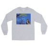 Dan’s 420 Morning Moon Logo Centered #1 Long Sleeve Shirt - Image 6