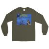 Dan’s 420 Morning Moon Logo Centered #2 "Wake And Bake" Long Sleeve Shirt - Image 4