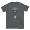 Dan's 420 What My Weed Sees W/ Pipe #5 (Purple Letters) Short-Sleeve Unisex T-Shirt - Image 2