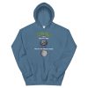 Dan's 420 What My Weed Sees W/ Pipe #5 (White Letters) Unisex Hoodie - Image 5
