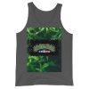 Dan's 420 Logo with black border on leaf background Tank Top - Image 3
