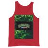 Dan's 420 Logo with black border on leaf background Tank Top - Image 9