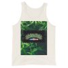Dan's 420 Logo with black border on leaf background Tank Top - Image 5