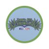 Dan's 420 Chronicles Logo Green Border Embroidered patches - Image 2