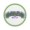 Dan's 420 Chronicles Logo Green Border Embroidered patches - Image 3