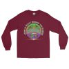 Peace Sign W/ Black Border & LG Logo Center Long Sleeve Shirt - Image 4
