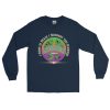 Peace Sign W/ Black Border & LG Logo Center Long Sleeve Shirt - Image 3