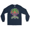 Peace Sign W/ Black Border & Logo Below Long Sleeve Shirt - Image 3