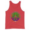 Peace Sign W/ Black Border & SM Logo Center Tank Top - Image 8