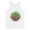 Peace Sign W/ Black Border & SM Logo Center Tank Top - Image 10