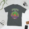 Peace Sign W/ White Border & Logo Above T-Shirt - Image 3