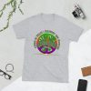 Peace Sign W/ White Border & LG Logo Center T-Shirt - Image 4