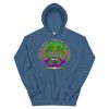 Peace Sign W/ White Border & LG Logo Center Hoodie - Image 6