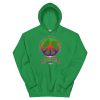 Peace Sign W/ White Border & Logo Below Hoodie - Image 8