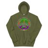 Peace Sign W/ White Border & LG Logo Center Hoodie - Image 7