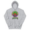 Peace Sign W/ White Border & Logo Below Hoodie - Image 9